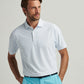 Whiskey Perf Mesh Polo White