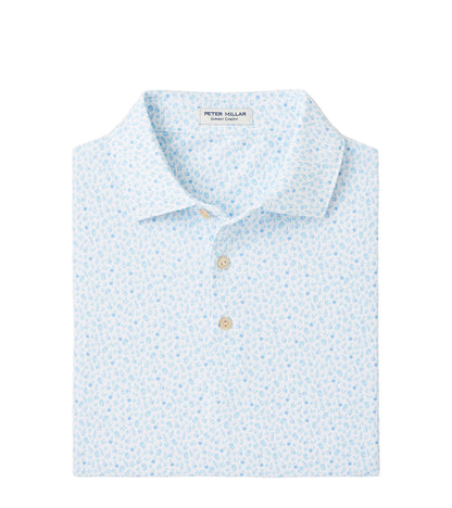 Whiskey Perf Mesh Polo White