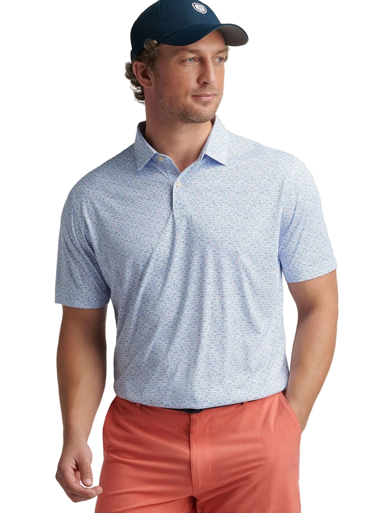 Featherweight No Dice Polo White