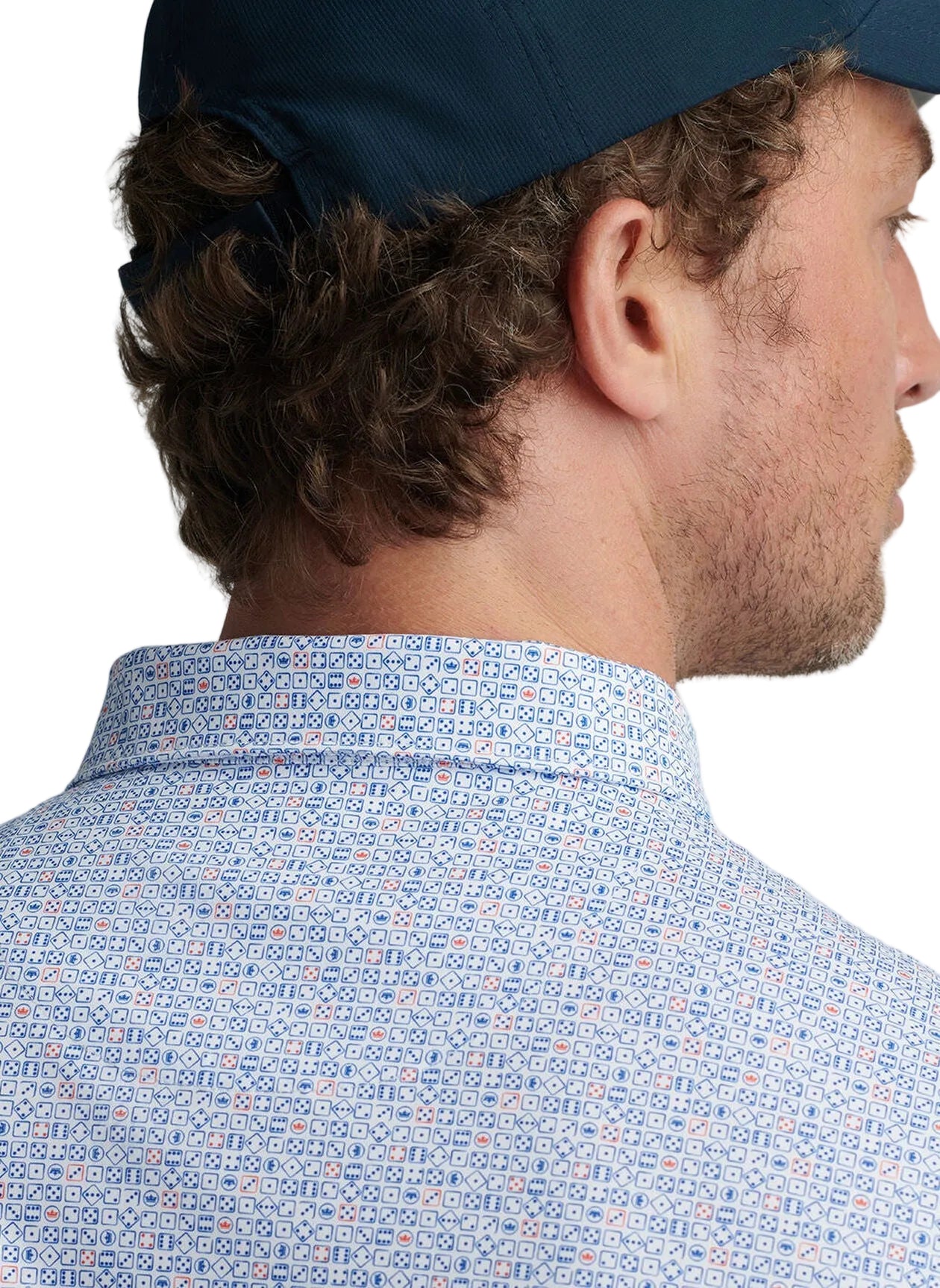 Featherweight No Dice Polo White