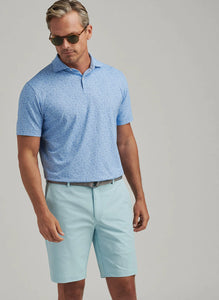 Botanical Performance Polo Blue Frost