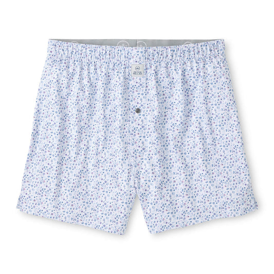Oyster Roast Perf Boxer Short White