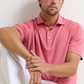 Solid Jersey Polo Cape Red