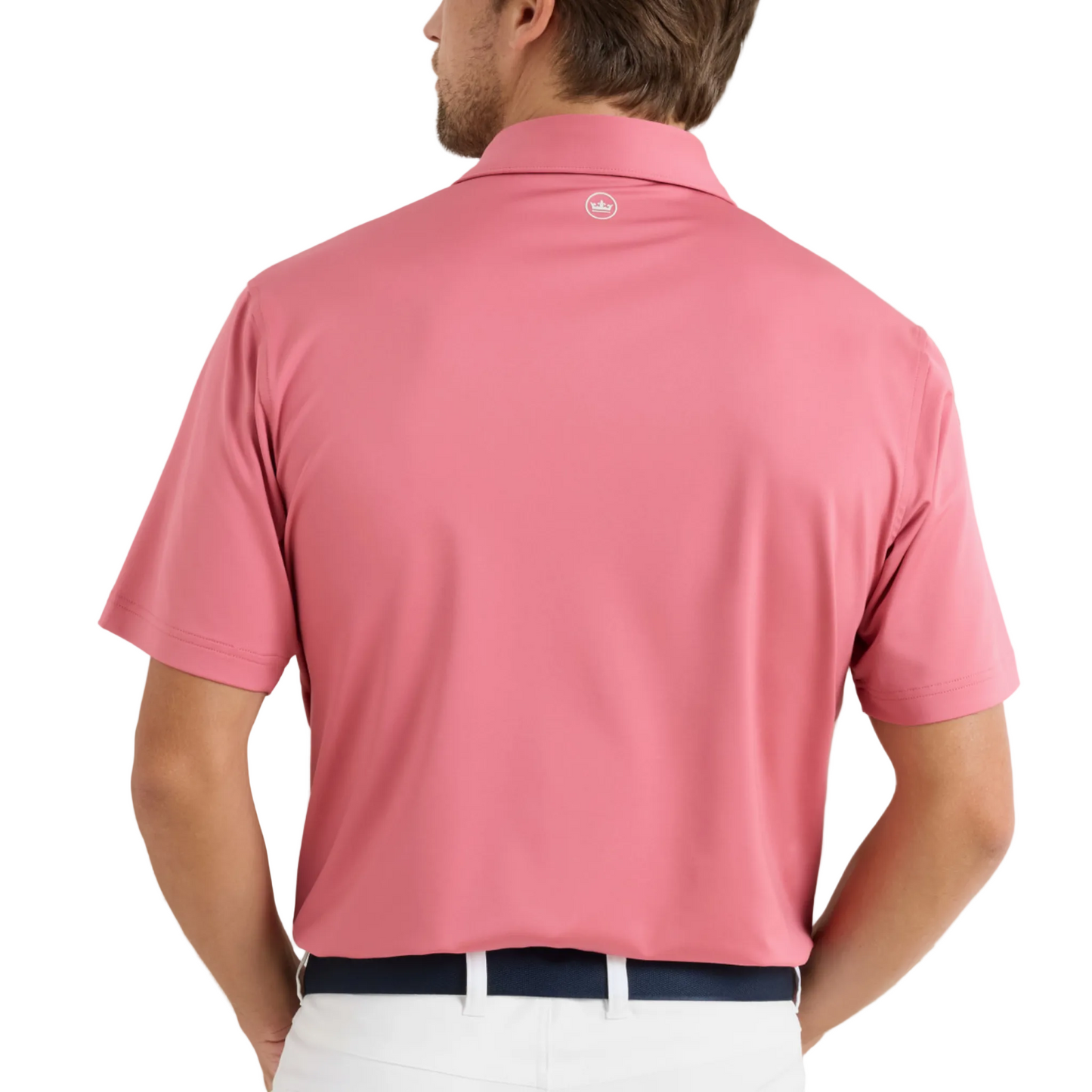 Solid Jersey Polo Cape Red