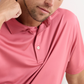 Solid Jersey Polo Cape Red
