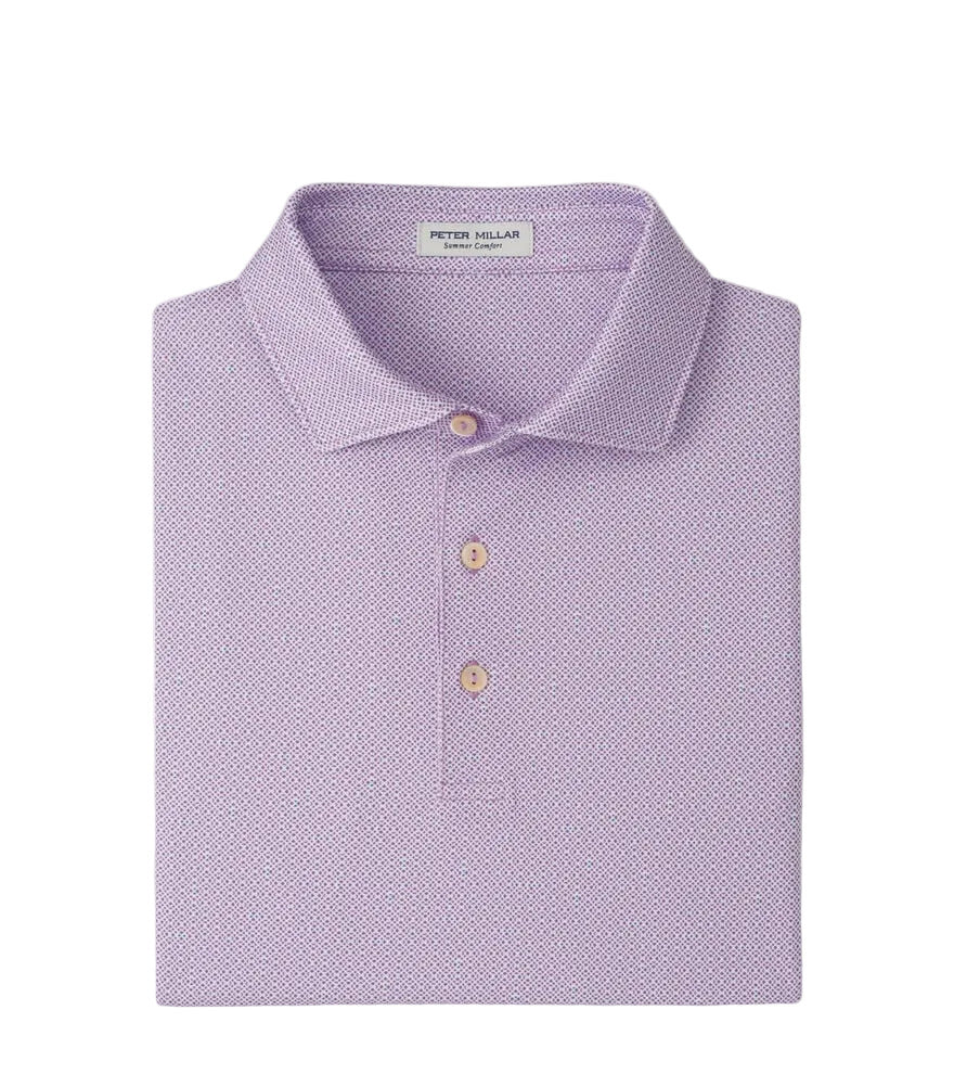 Ashgrove Perf Jersey Polo Purple Iris