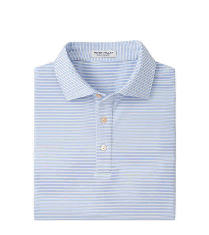 Harrington Jersey Polo White/Bluebird