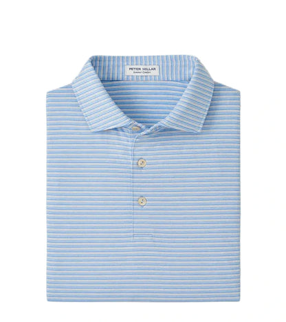 Owens Performance Polo Cottage Blue