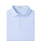 Geo Skull Jersey Polo White/Stream Blue