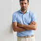 Granada Perf Jersey Polo Dusk Blue