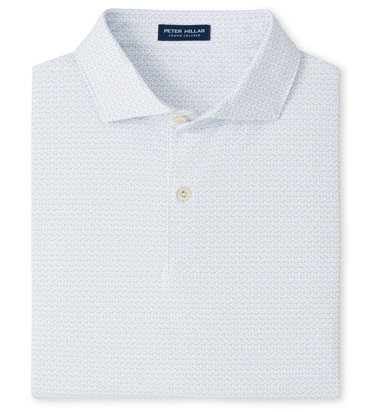 Briar Jersey Polo White