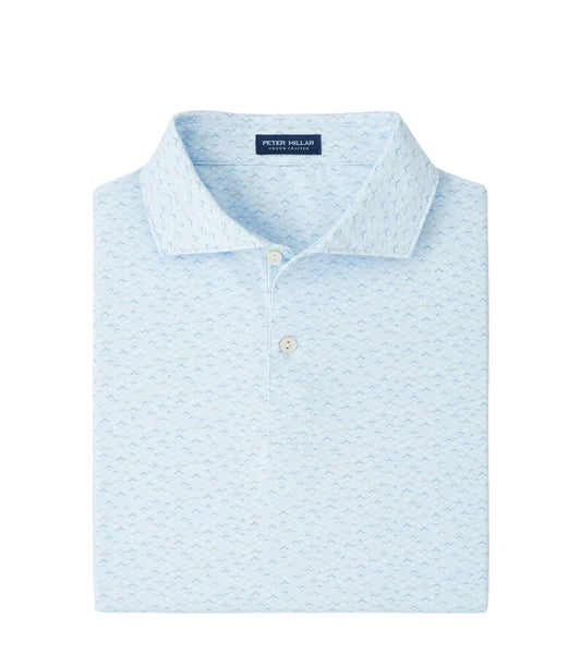 Soprano Waves Jersey Polo White
