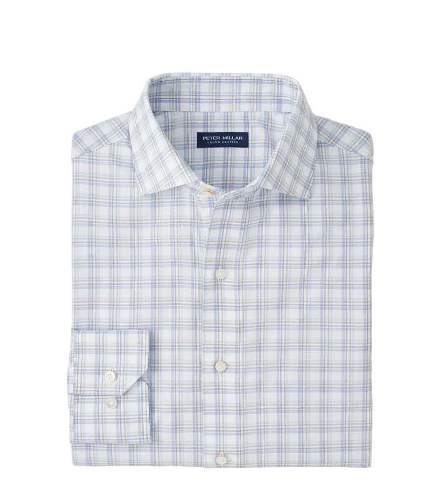 Bechtle Poplin Shirt Iris Mist