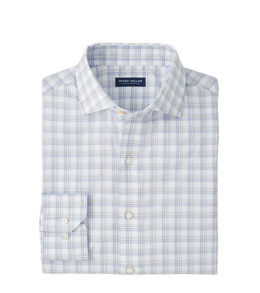 Bechtle Poplin Shirt Iris Mist