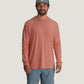 Bamboo Shade Hoodie Heather Red Clay