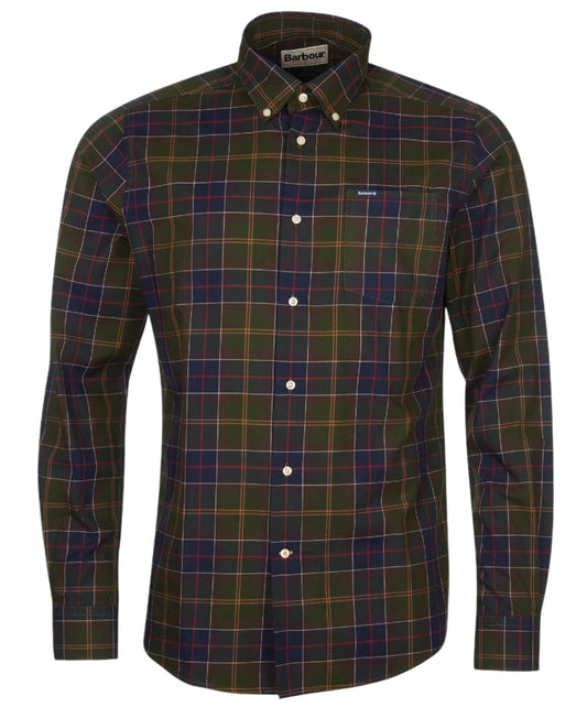 Wetheram Tailored Fit Shirt Classic Tartan