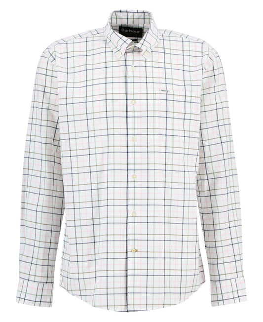 Barbour Caswell Tattersall Regular Fit Shirt Pink