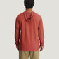 Men's Bamboo Slub Hoodie II Red Clay