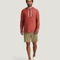 Men's Bamboo Slub Hoodie II Red Clay