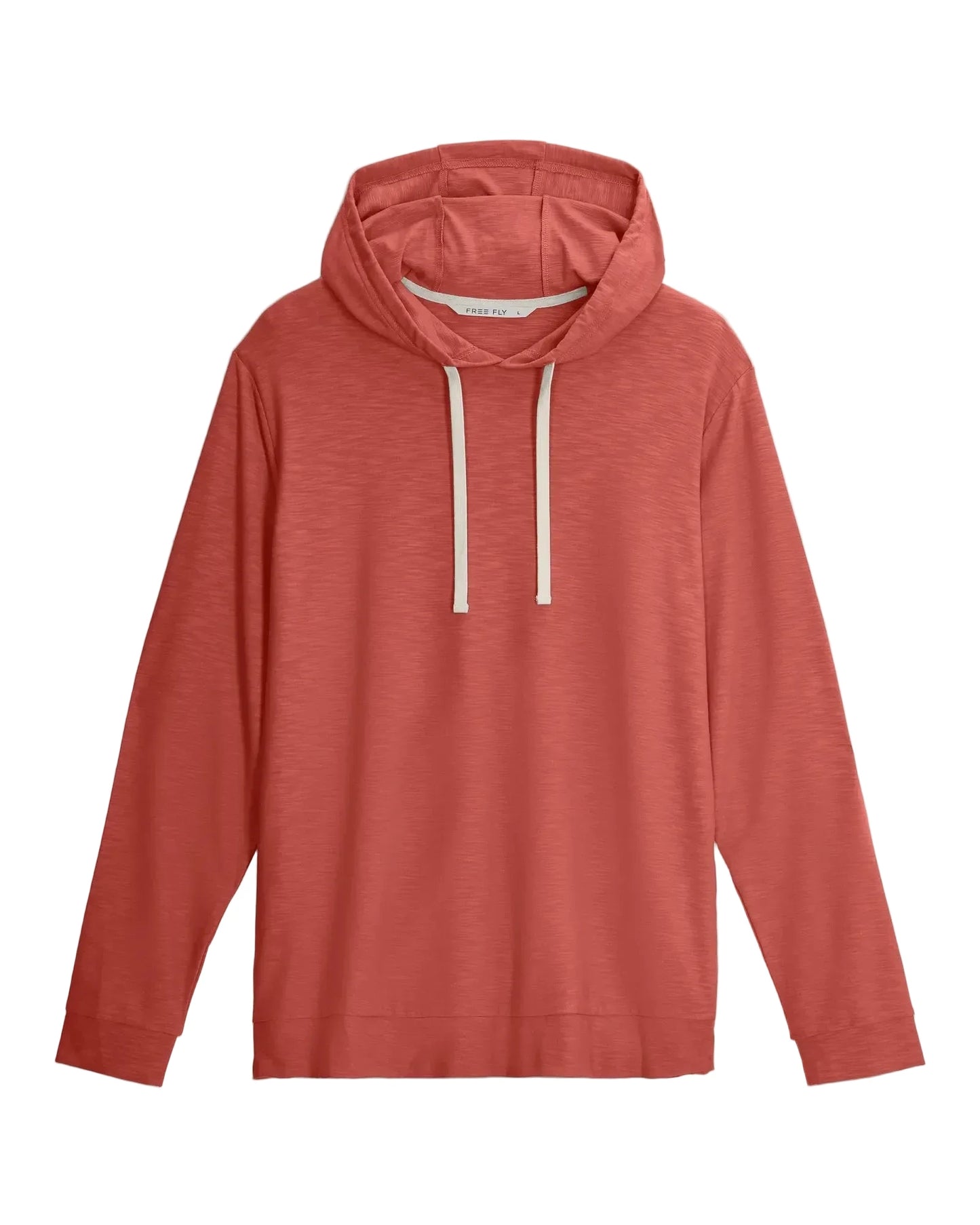 Men's Bamboo Slub Hoodie II Red Clay