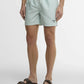 Water Reactive Leaf Swim Short Mint Blue
