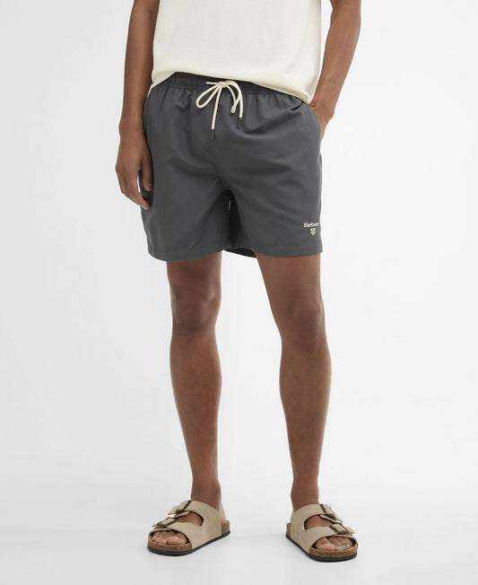 Water Reactive Leaf Swim Short Asphalt
