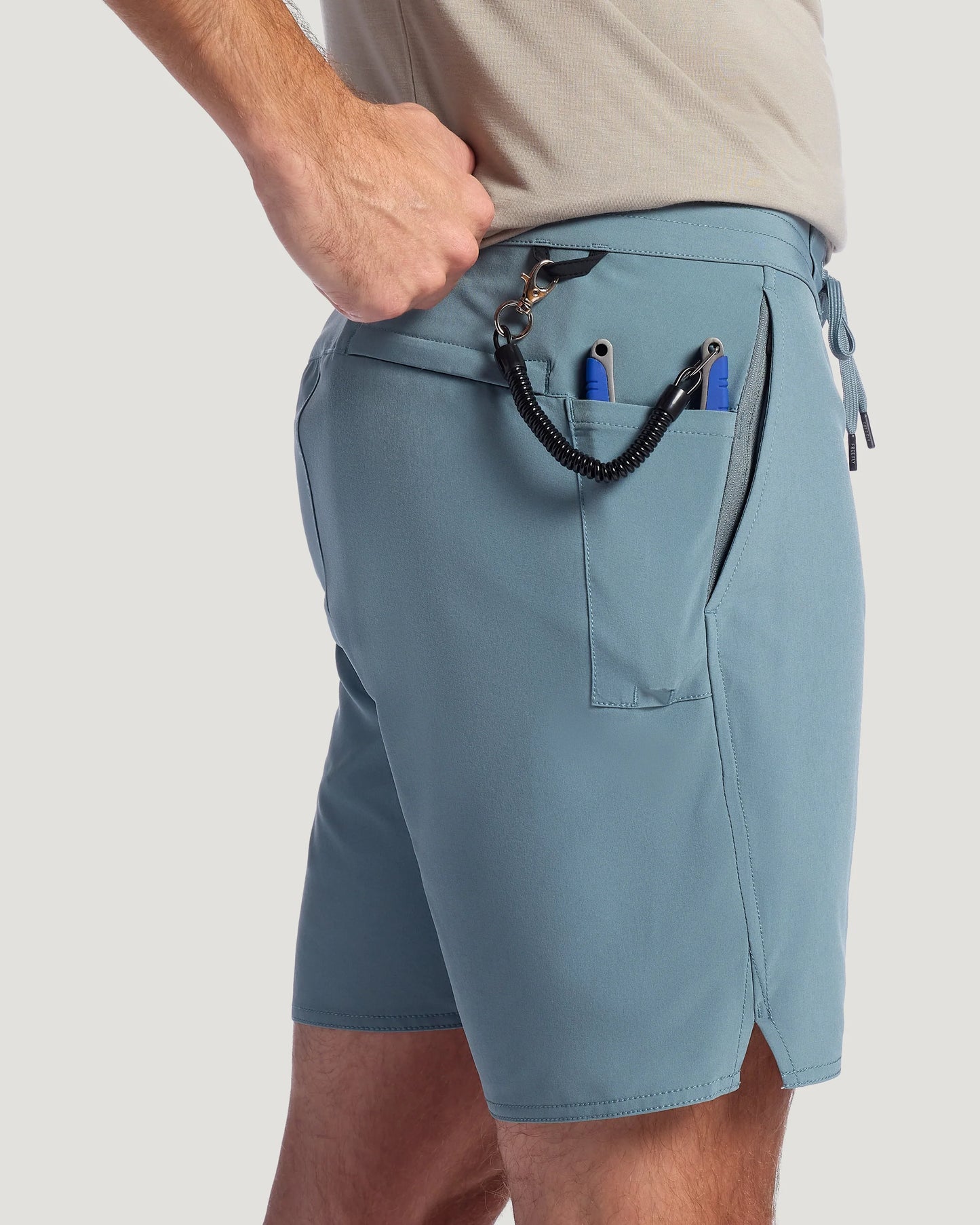 18" Pinnacle Utility Boardshort Stormy Sea
