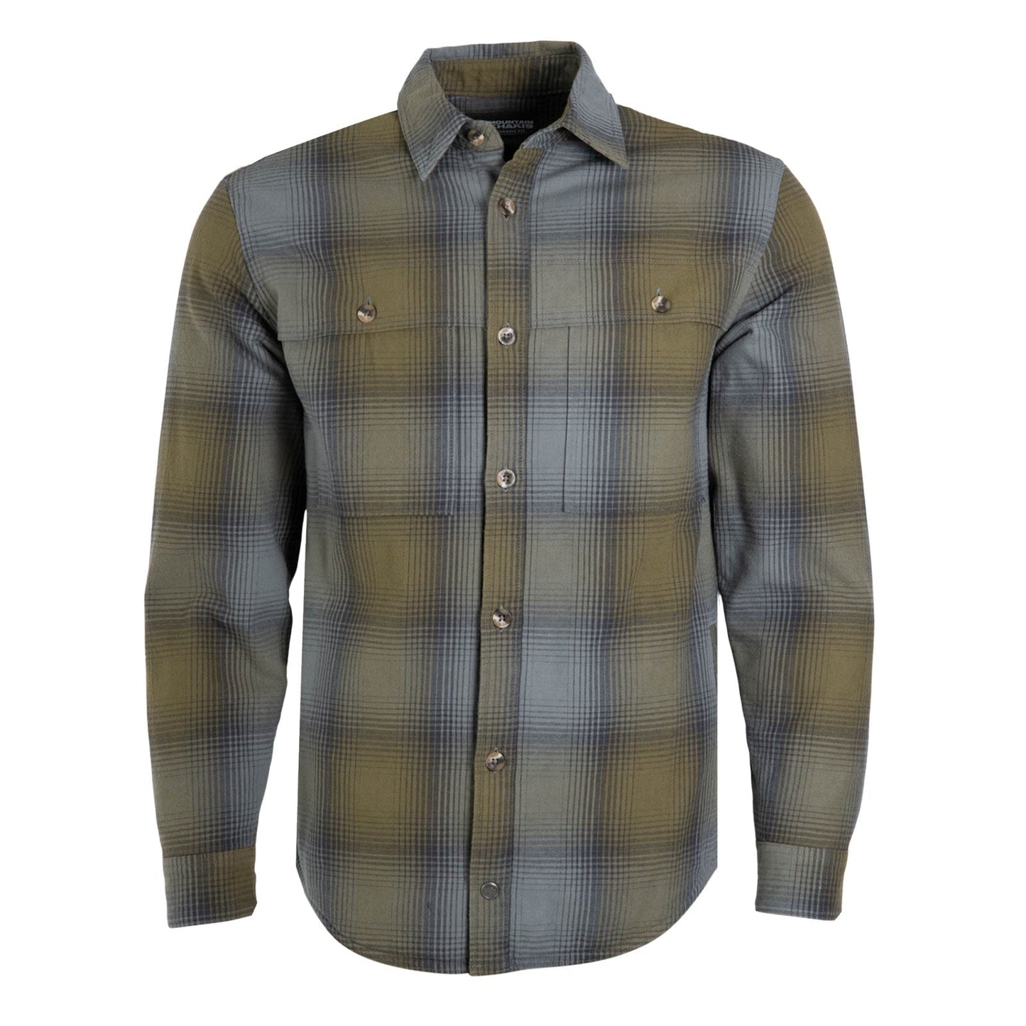 Boone Shirtjac Relaxed Fit Forest Moss