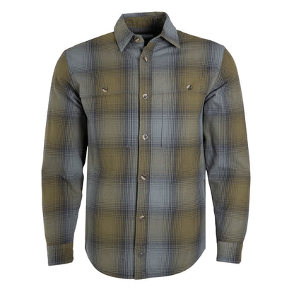 Boone Shirtjac Relaxed Fit Forest Moss