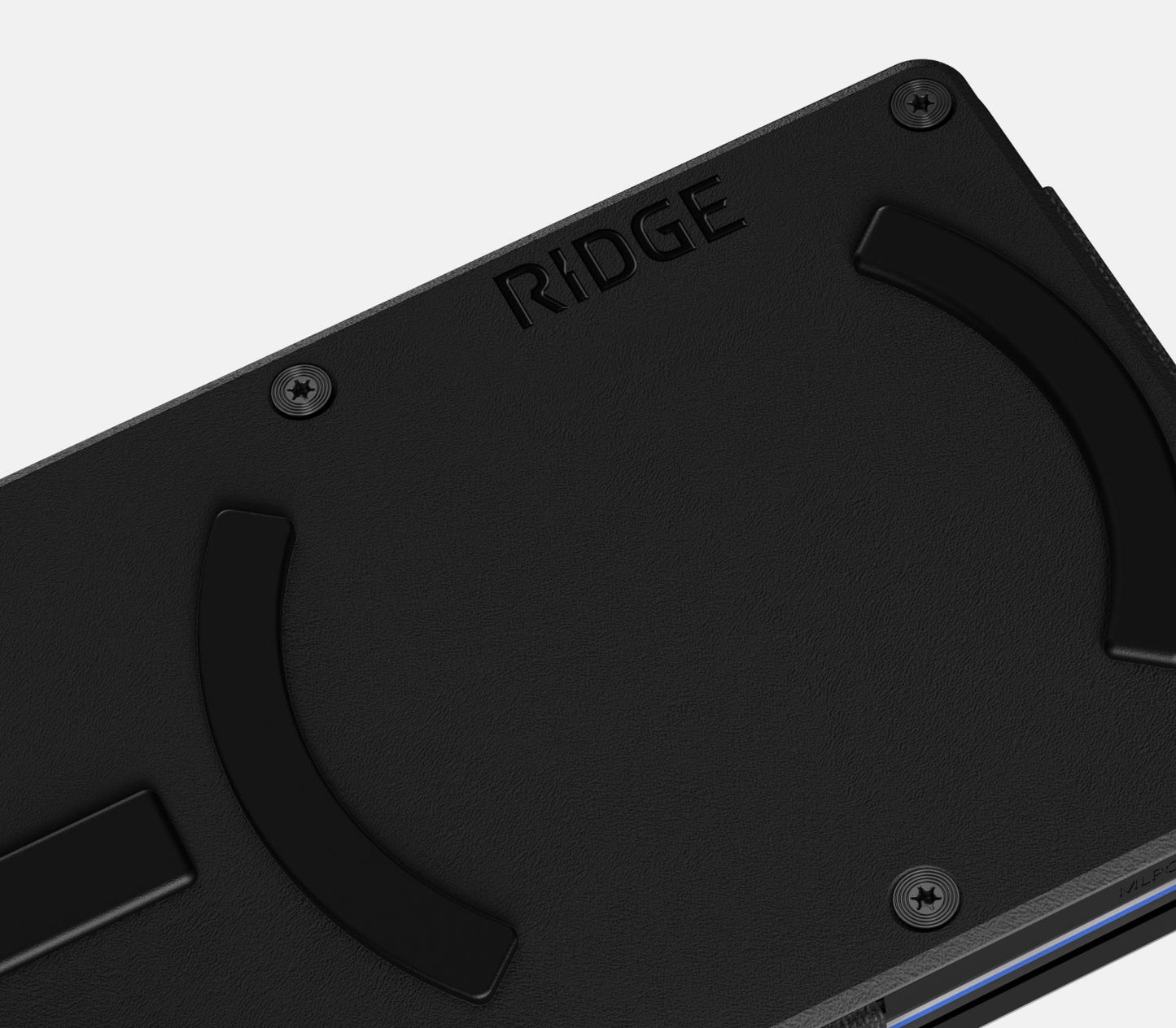 The Ridge Wallet For MagSafe (Aluminum) Matte Black