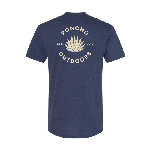 Agave SS T-Shirt Navy