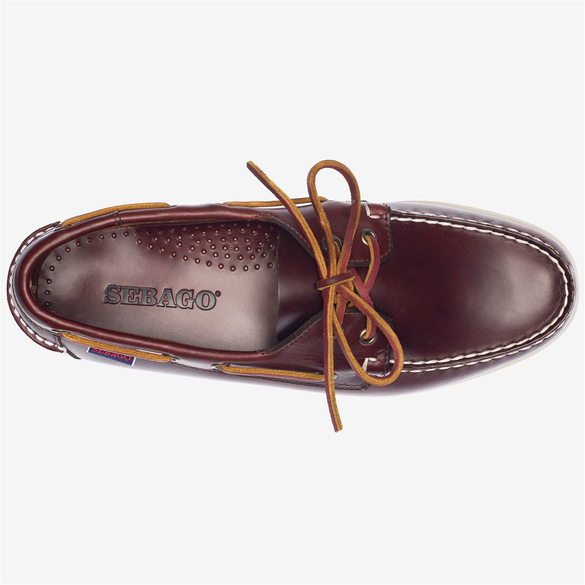 Portland Waxed Boat Shoe Brown
