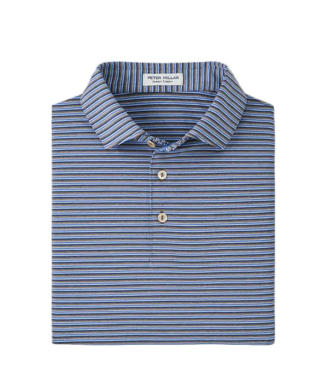 Lenway Perf Jersey Polo Poplar Brown