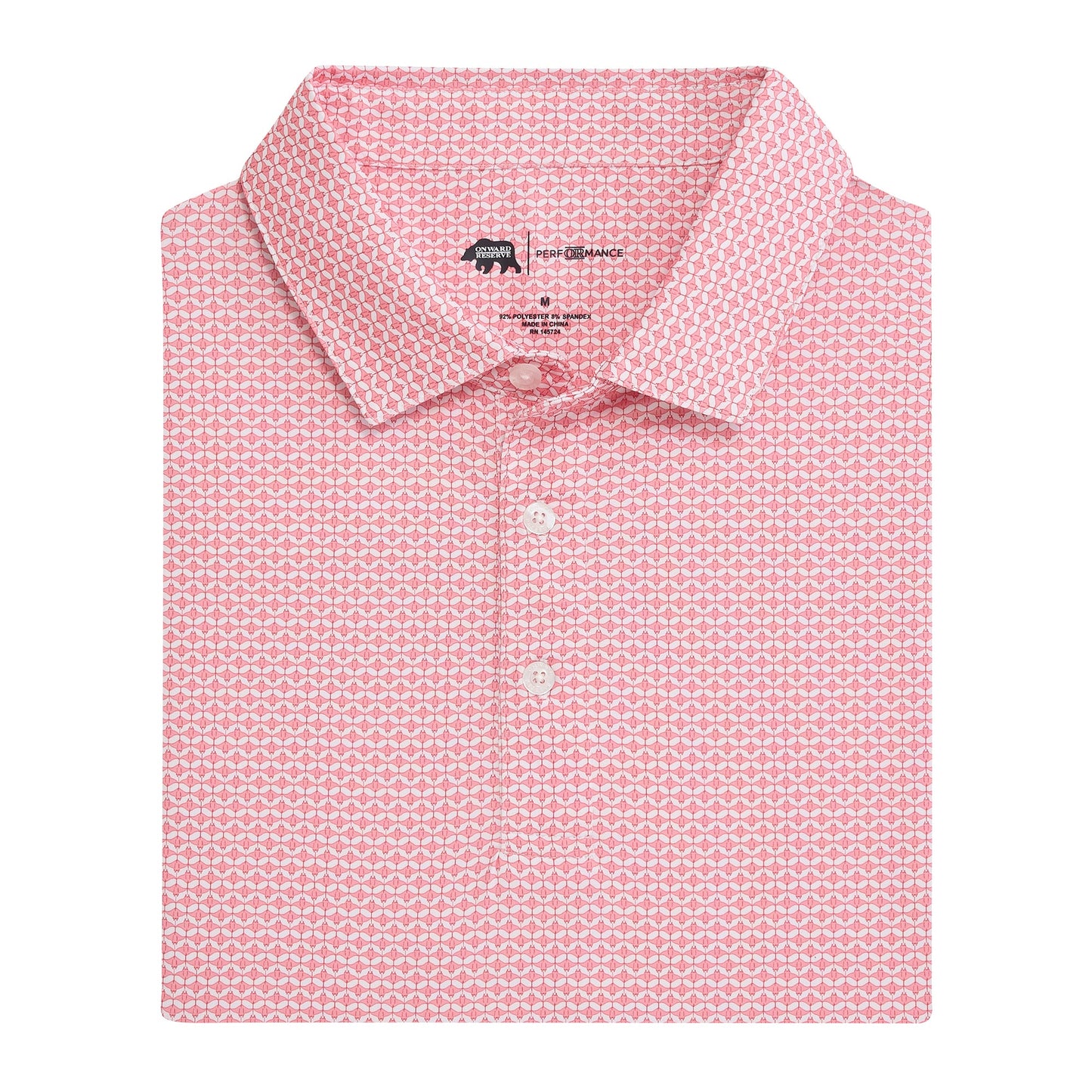 Barb Performance Polo Sea Pink