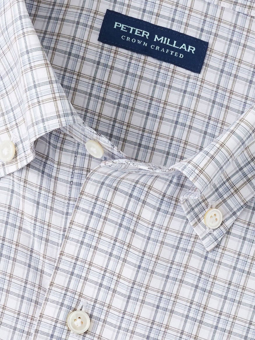 Carter Perf Poplin Sport Shirt Nebula Blue