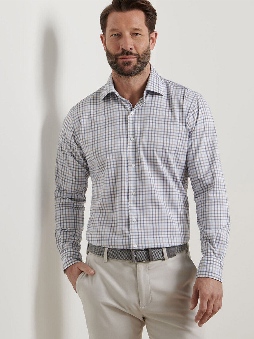 North Coast Crown Sport Shirt Blue Haze