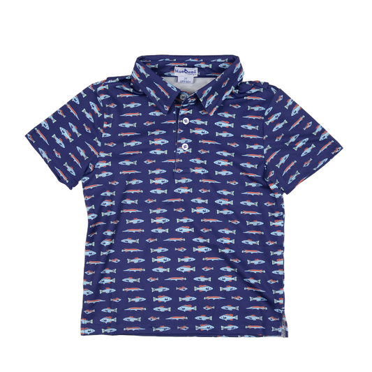 Youth Performance Polo Freshwater