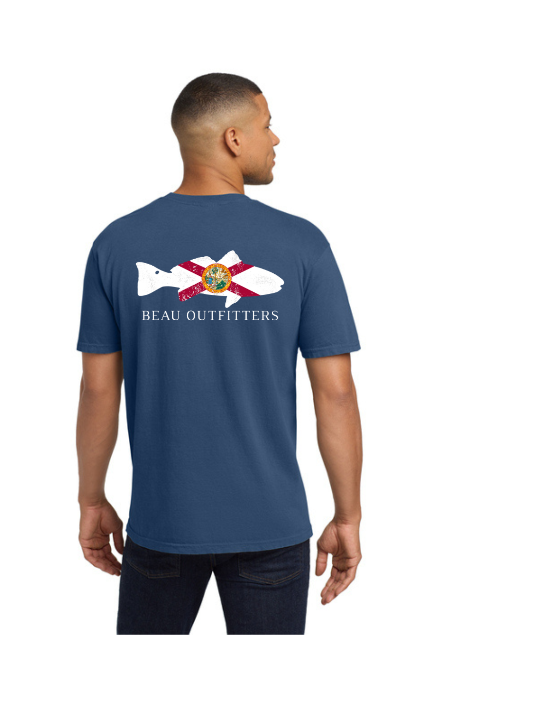 Red State SS T-Shirt China Blue