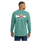 Red State LS T-Shirt Seafoam