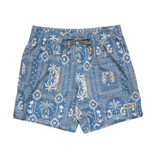Palmetto Prophecy Deep Set Boardshorts Storm Blue