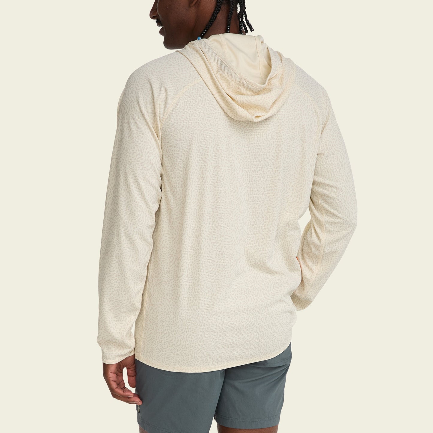 Loggerhead Hoodie Pond Patterns Bone
