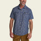 H Bar B Snapshirt Bouquets Washed Indigo