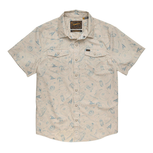 H Bar B Snapshirt Sea Rodeo Sand