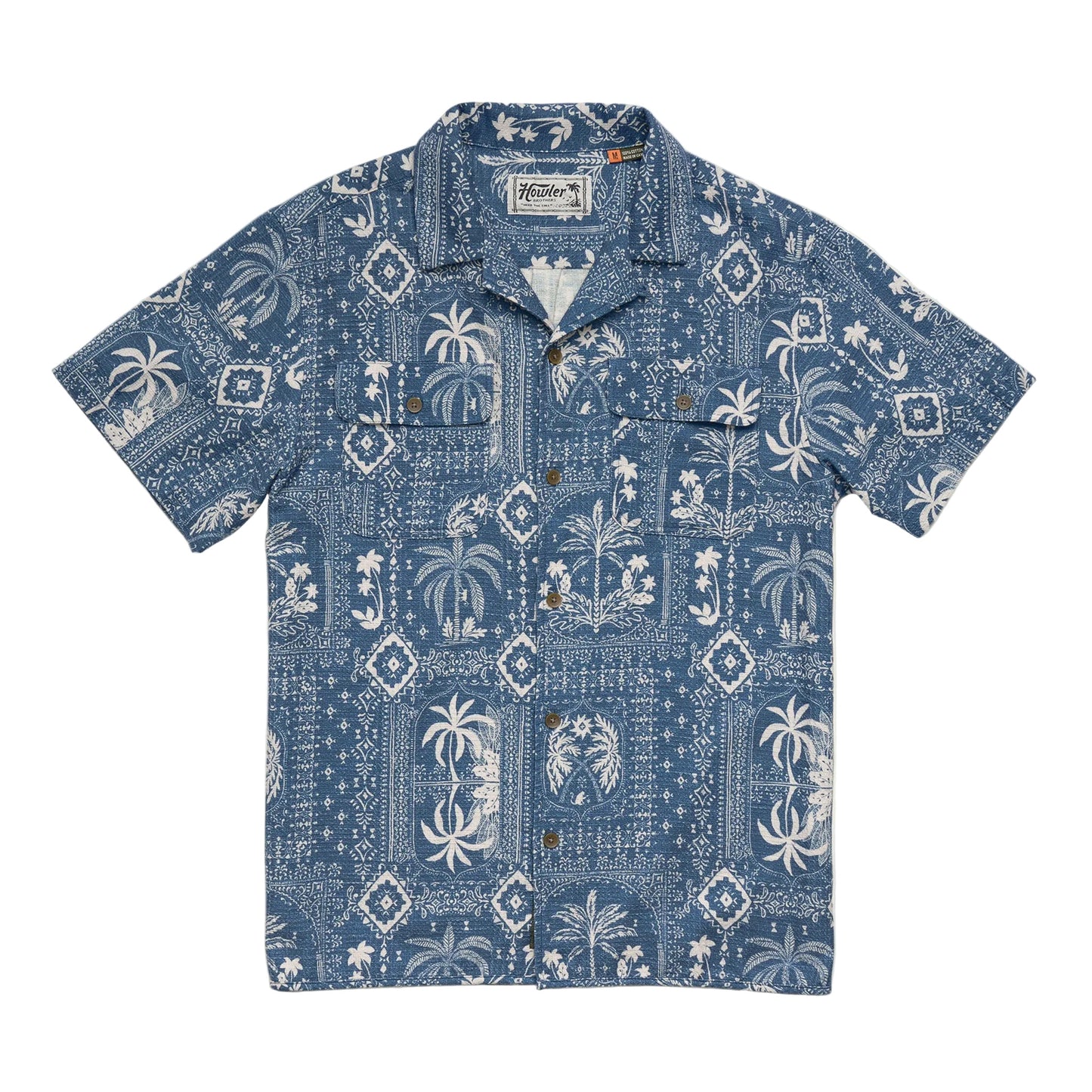 Shores Club SS Shirt Palmetto Prophecy Storm Blue