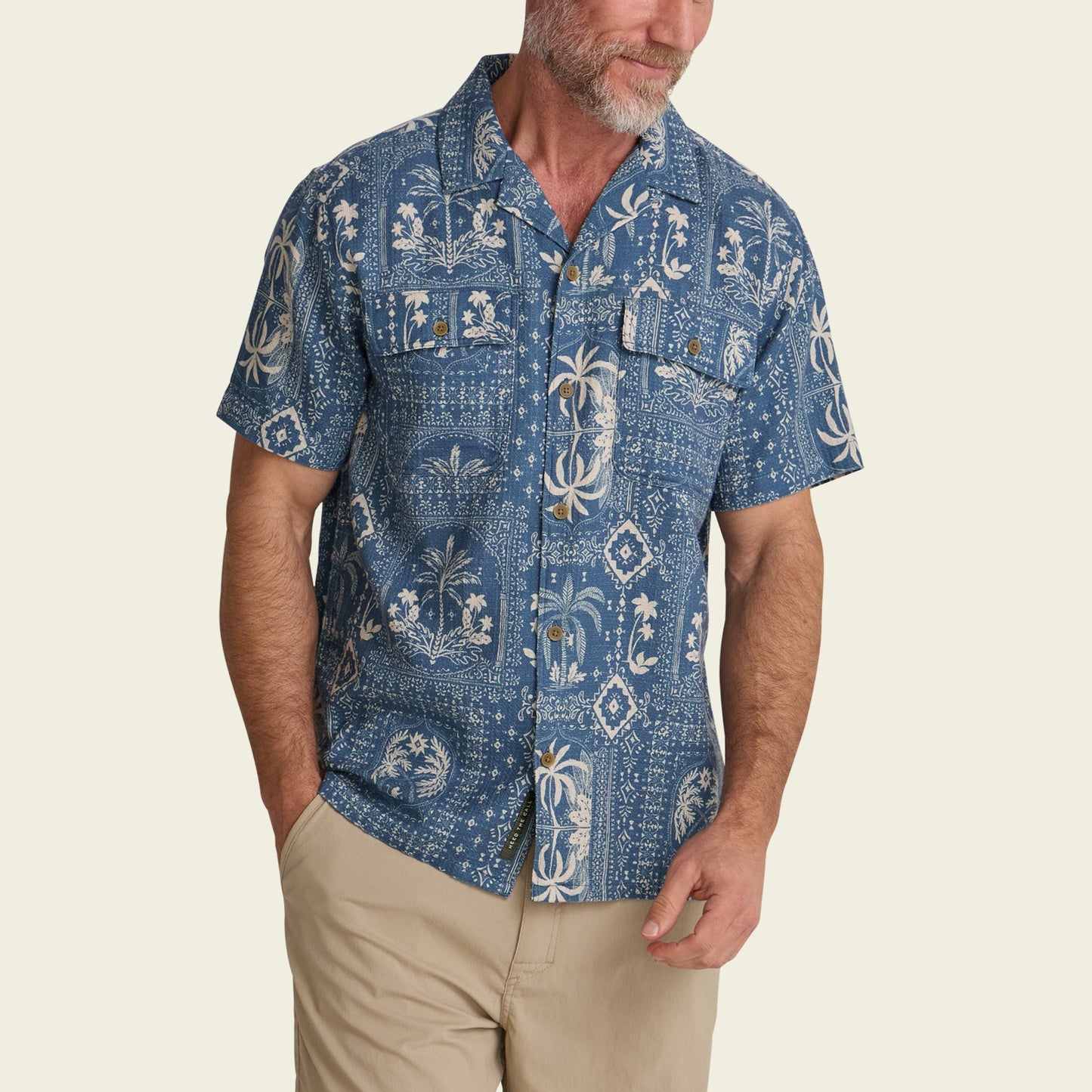 Shores Club SS Shirt Palmetto Prophecy Storm Blue