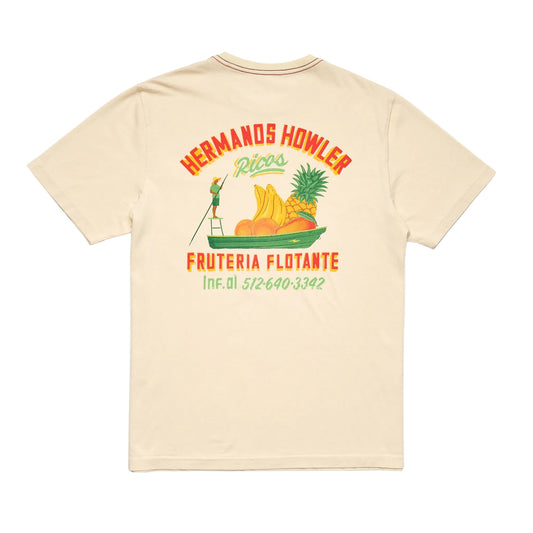 Fruteria Flotante Cotton Pocket SS T-Shirt Natural
