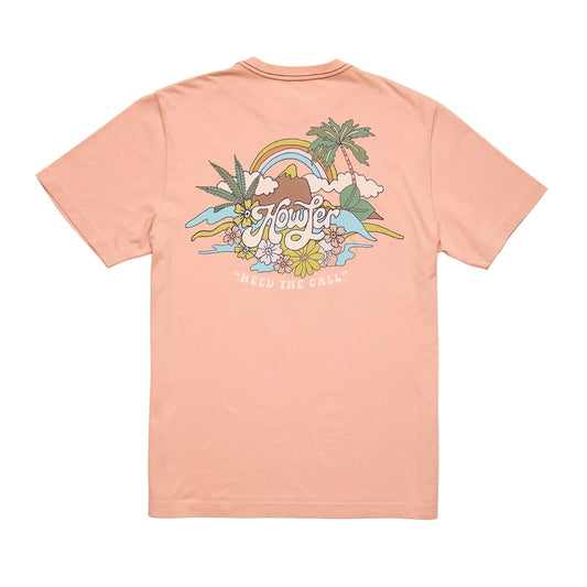 Irie Paradise Cotton SS T-Shirt Coral
