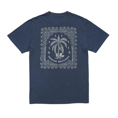 Palmetto Print Cotton SS T-Shirt Key Largo