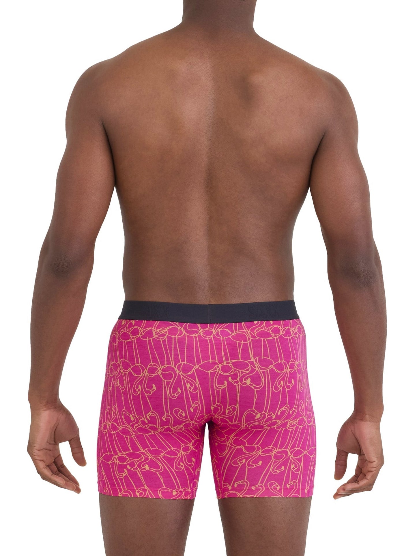Vibe Xtra Boxer Brief Flamingo Ink Fuchsia
