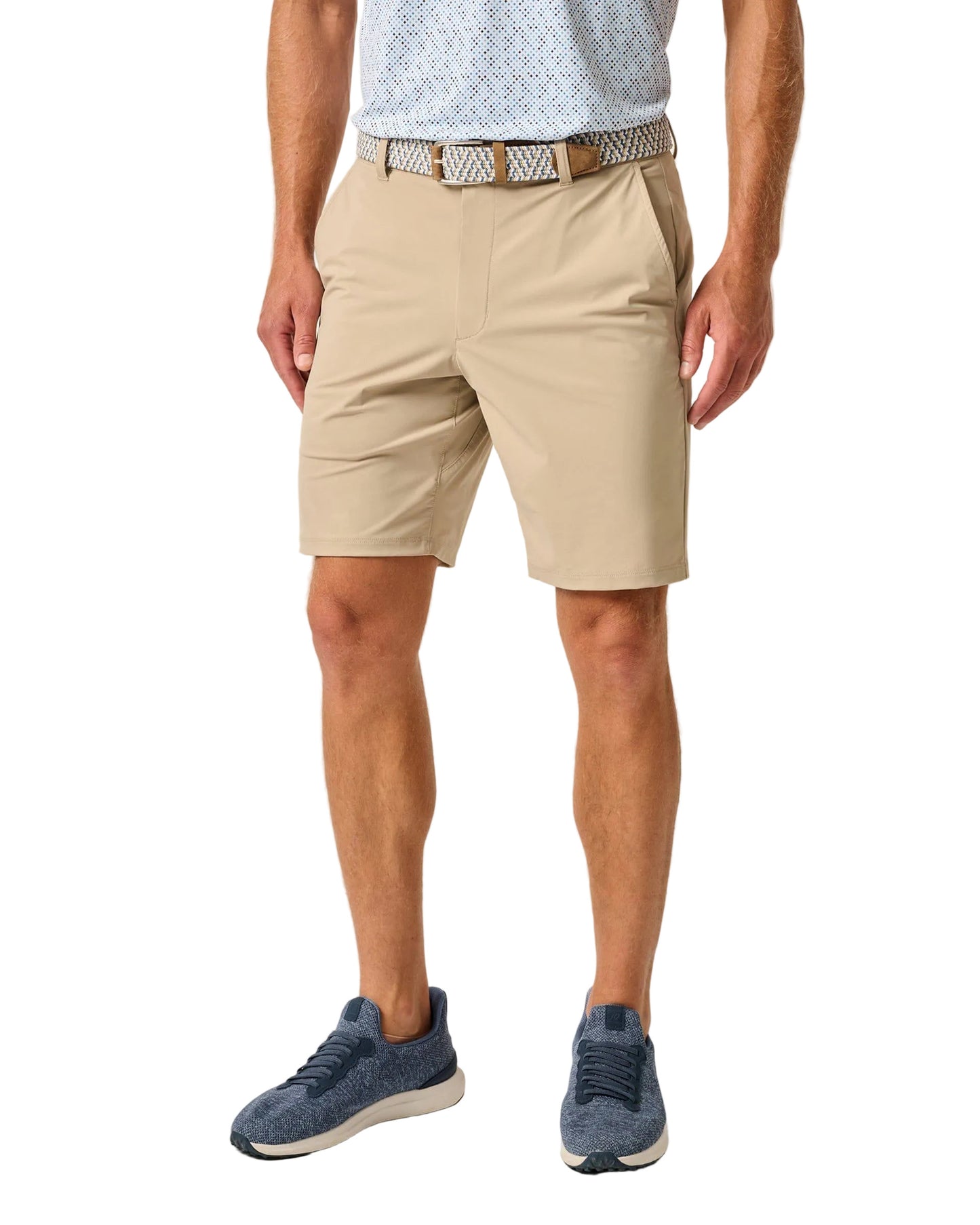 7" Fusionn Pull-On Short Khaki